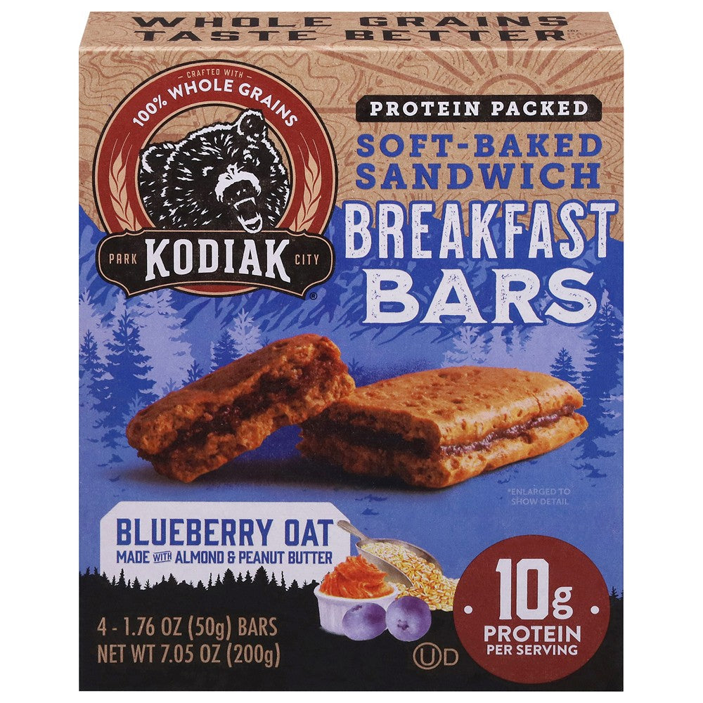 Kodiak Cakes - Brkfst Bar Blubry Oat - Case of 12-7.05 OZ