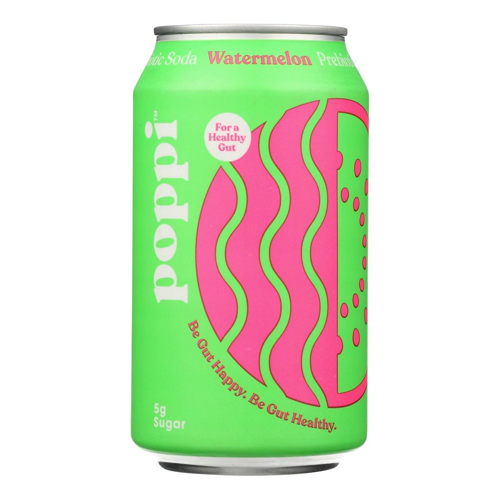 Poppi - Prebio Soda Watermelon - Case of 12-12 FZ