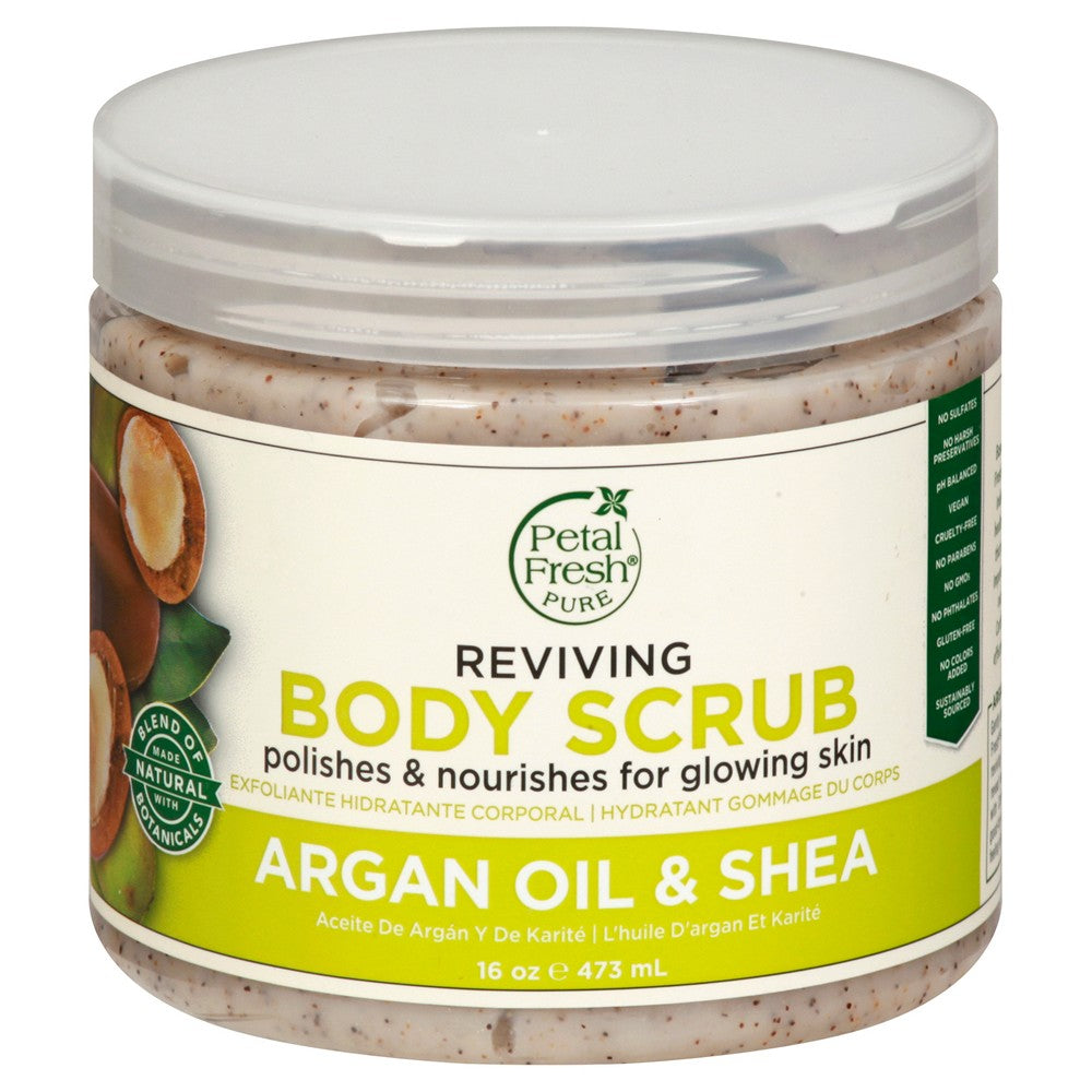 Petal Fresh Pure - Body Scrub Argan Oil Shea - Case of 6-16 FZ