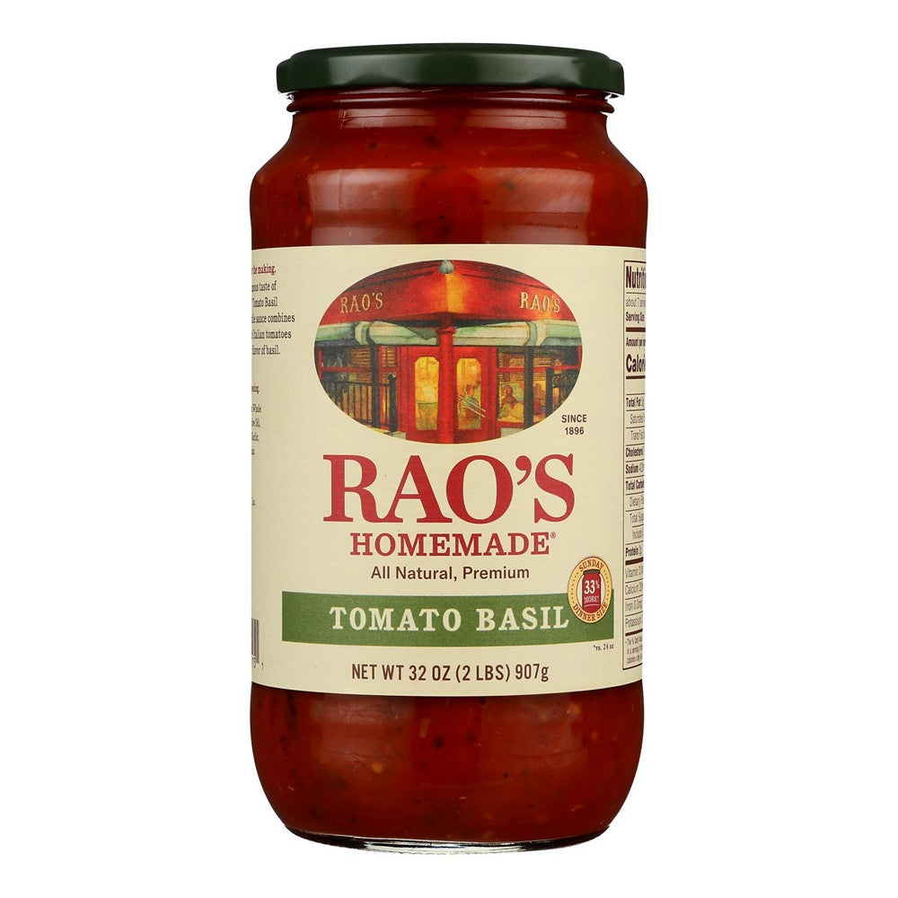 Rao's Tomato Basil Sauce - Case of 6 - 32 OZ