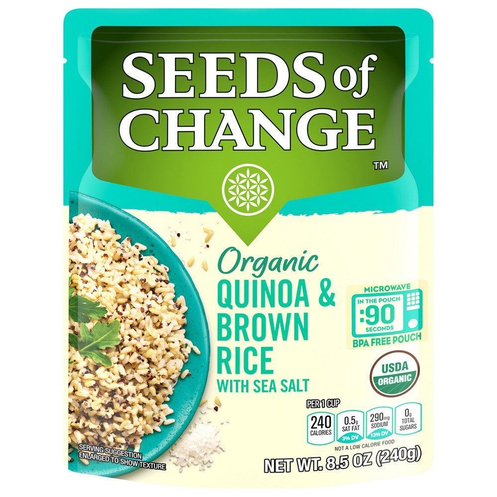 Seeds Of Change - Qnoa Brnrce Og2 The Ssalt - Case of 12-8.5 OZ