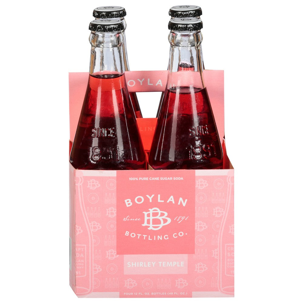 Boylan Bottling - Soda Shirley Temple - Case of 6-4/12 FZ