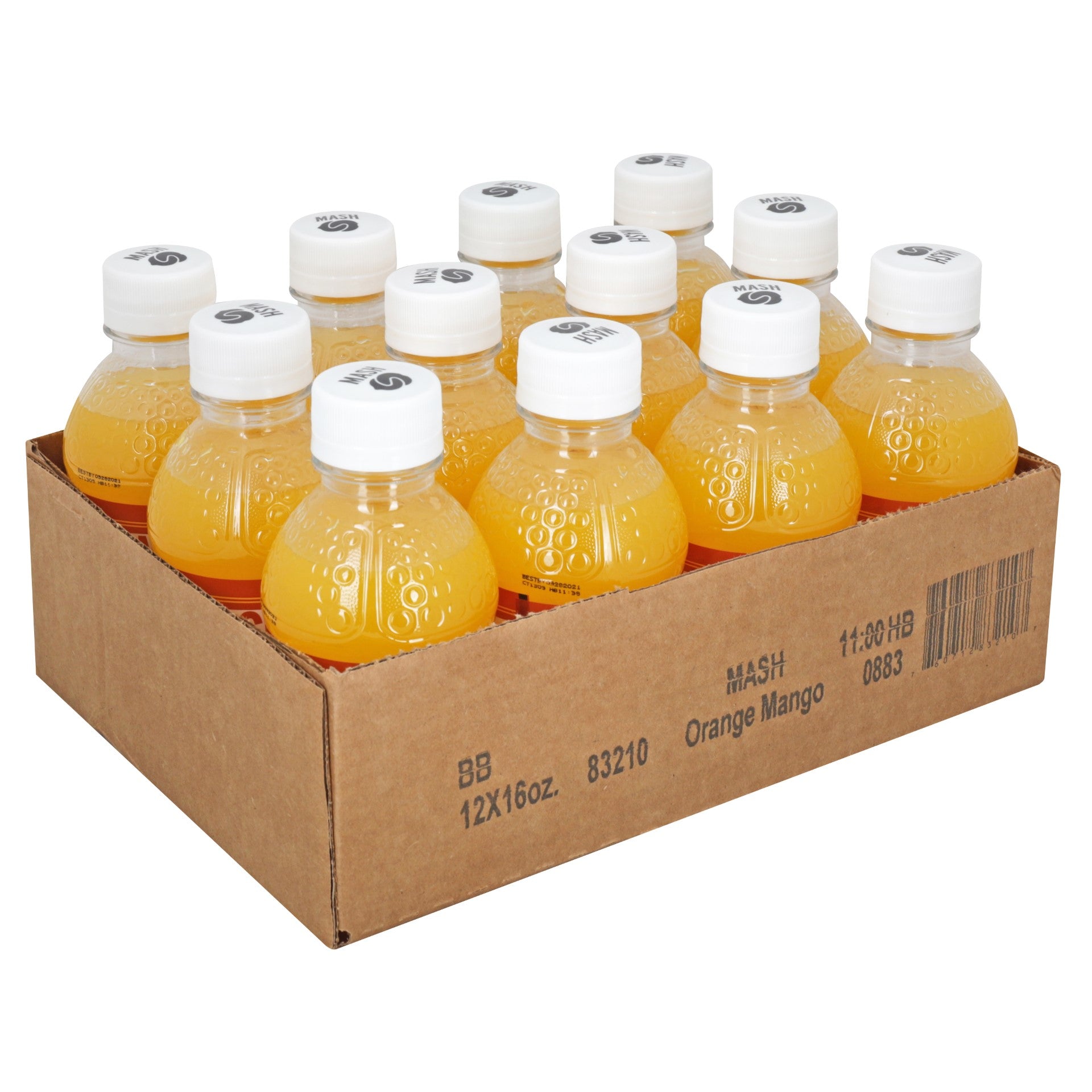 Mash Ripe Mango Blood Orange Case 16 Fluid Ounce - 12 Per Case