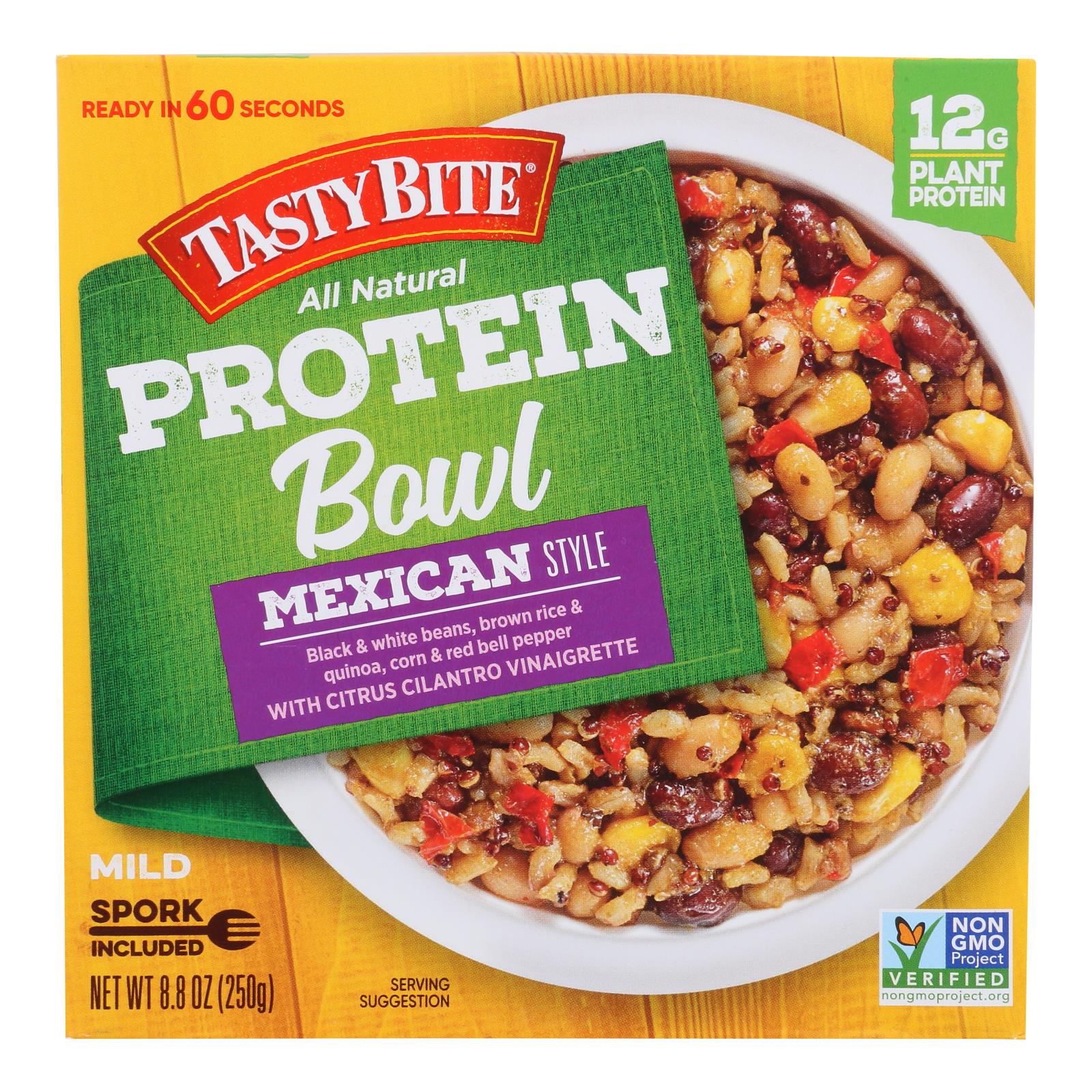 Tasty Bite - Bowl Protein Mexican Style - Case of 6-8.8 Ounce