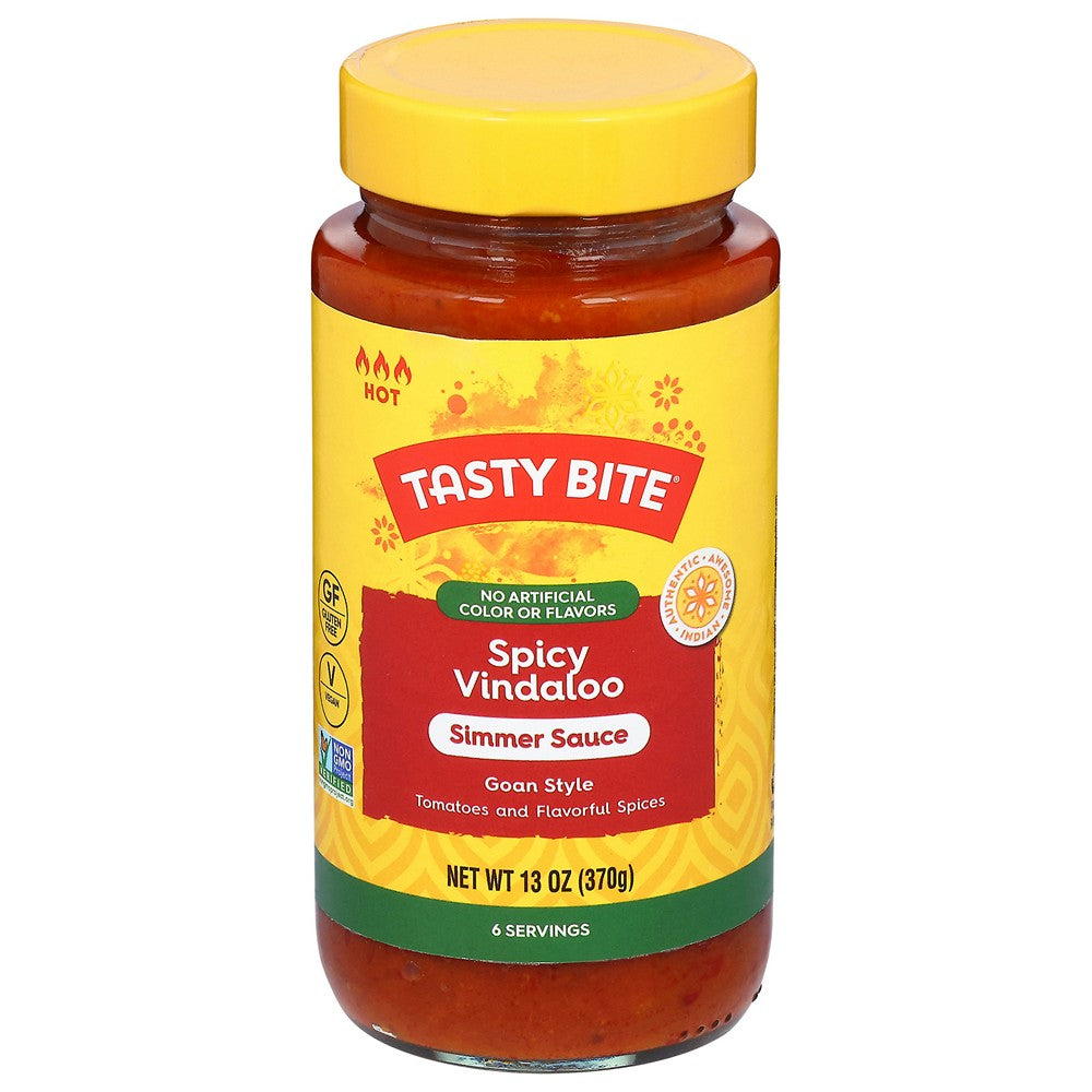 Tasty Bite - Simmer Sce Spicy Vindaloo - Case of 6-13 OZ