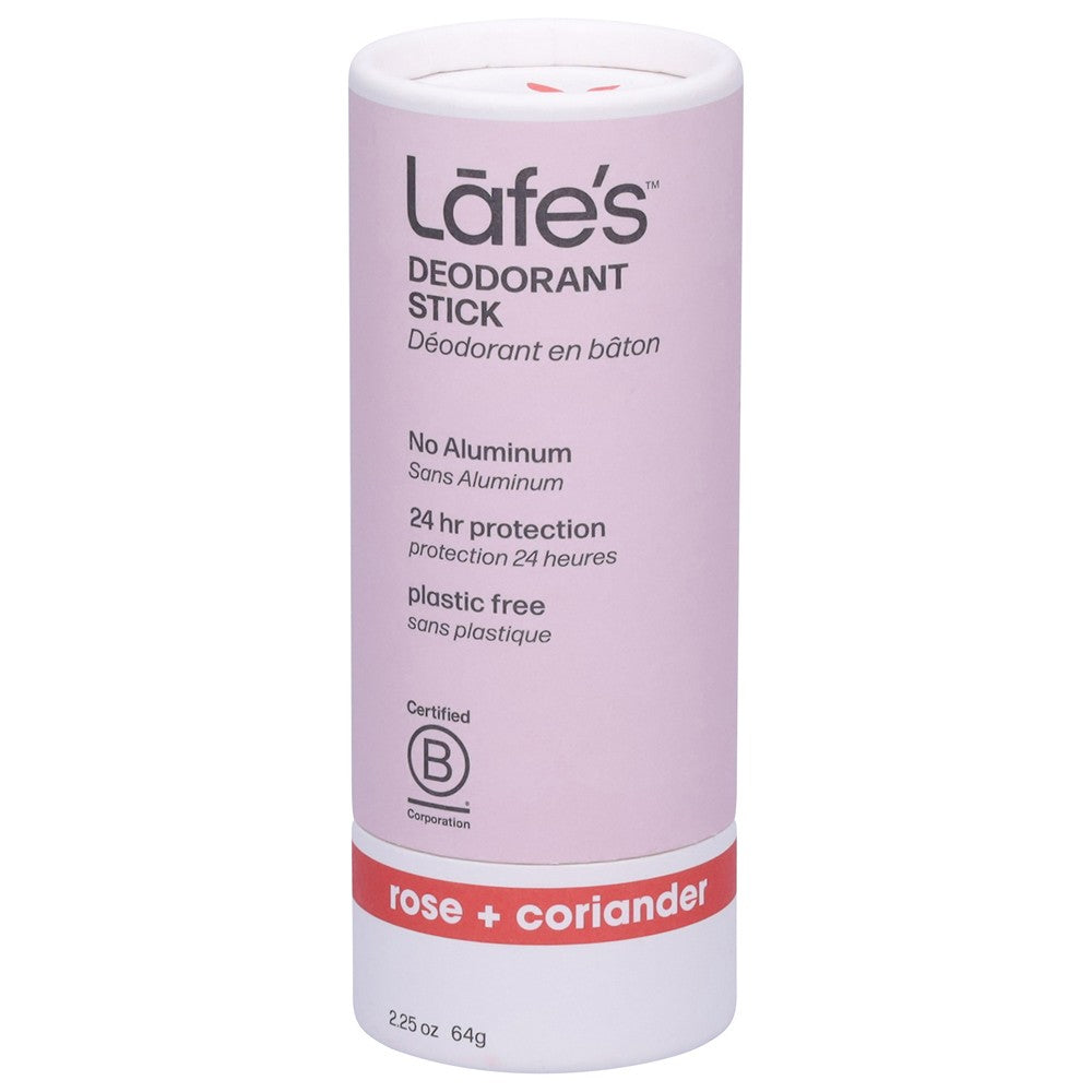 Lafe's Natural Body Care - Deod Rse Crndr Plstc Fr - EA of 1-2.25 OZ