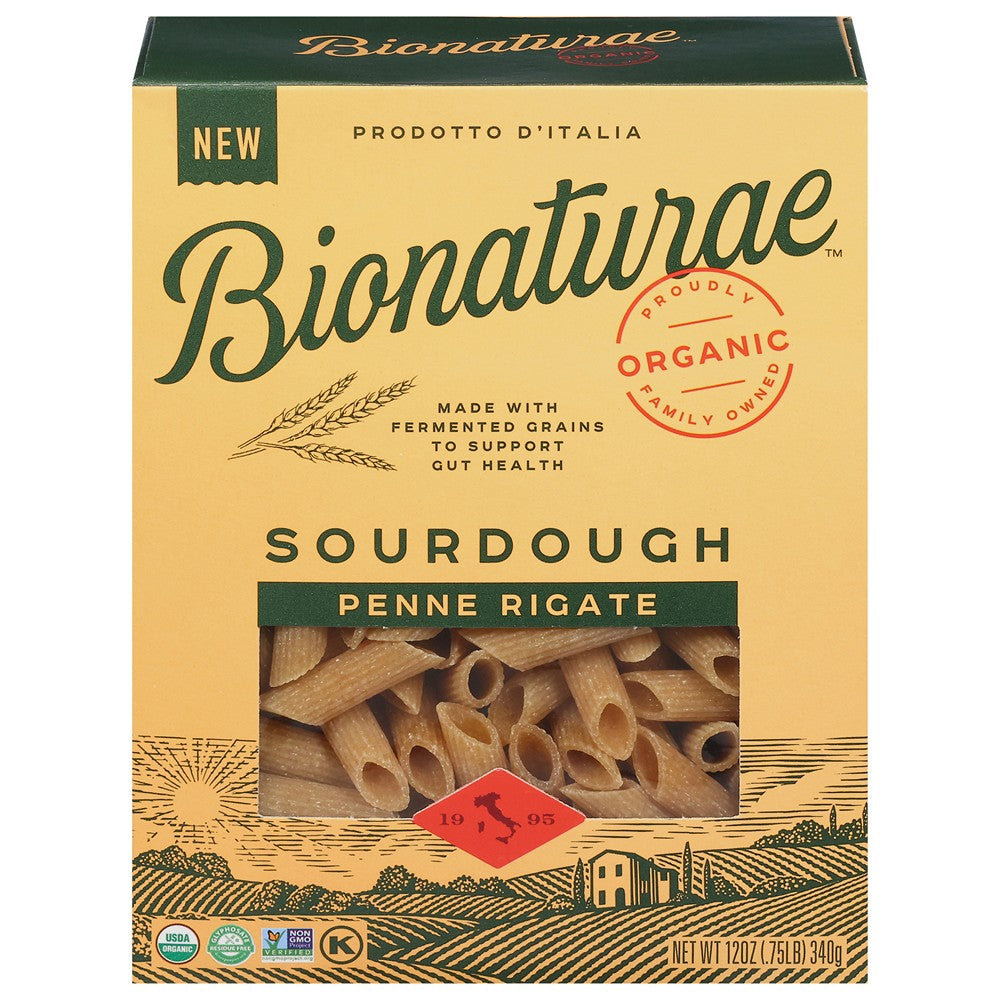 Bionaturae - Pasta Og1 Penne Rig Srdgh - Case of 6-12 OZ
