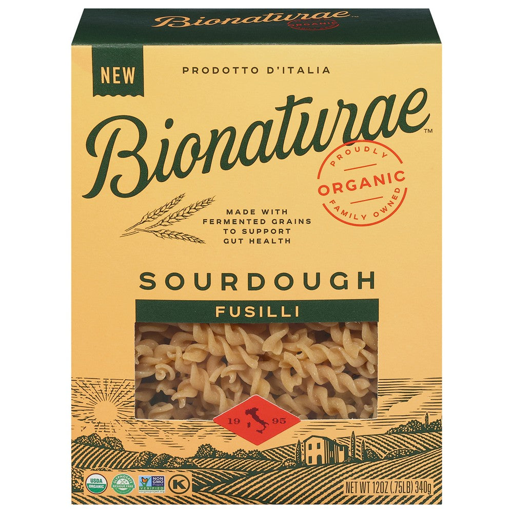 Bionaturae - Pasta Og1 Fusilli Srdgh - Case of 6-12 OZ