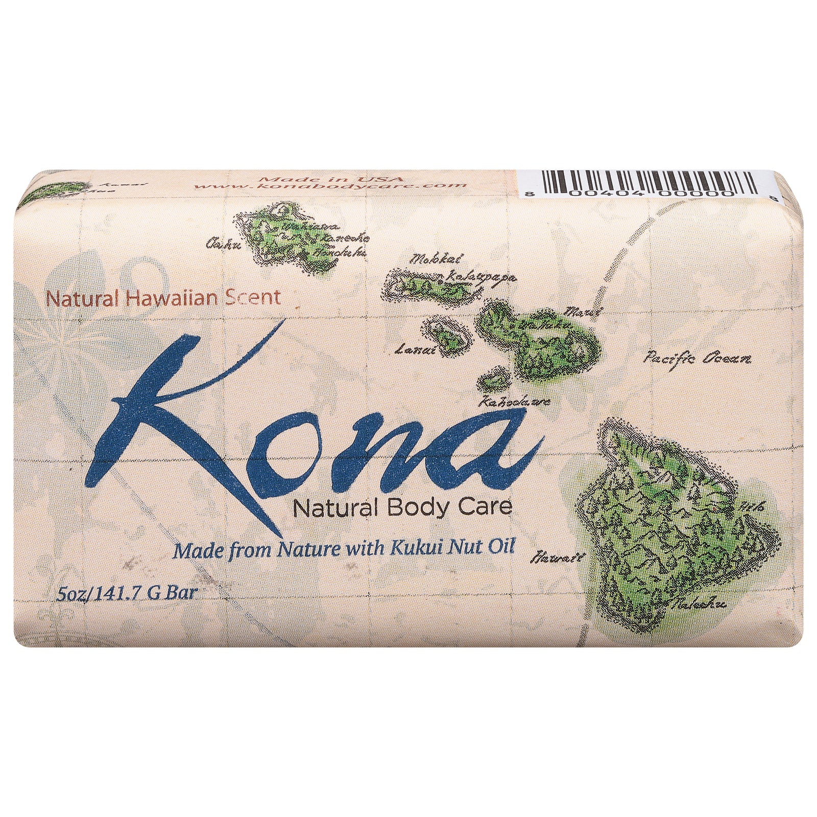 Kona Natural Body Care - Bar Soap Kukui Nut Oil - 1 Each 1-5 OZ