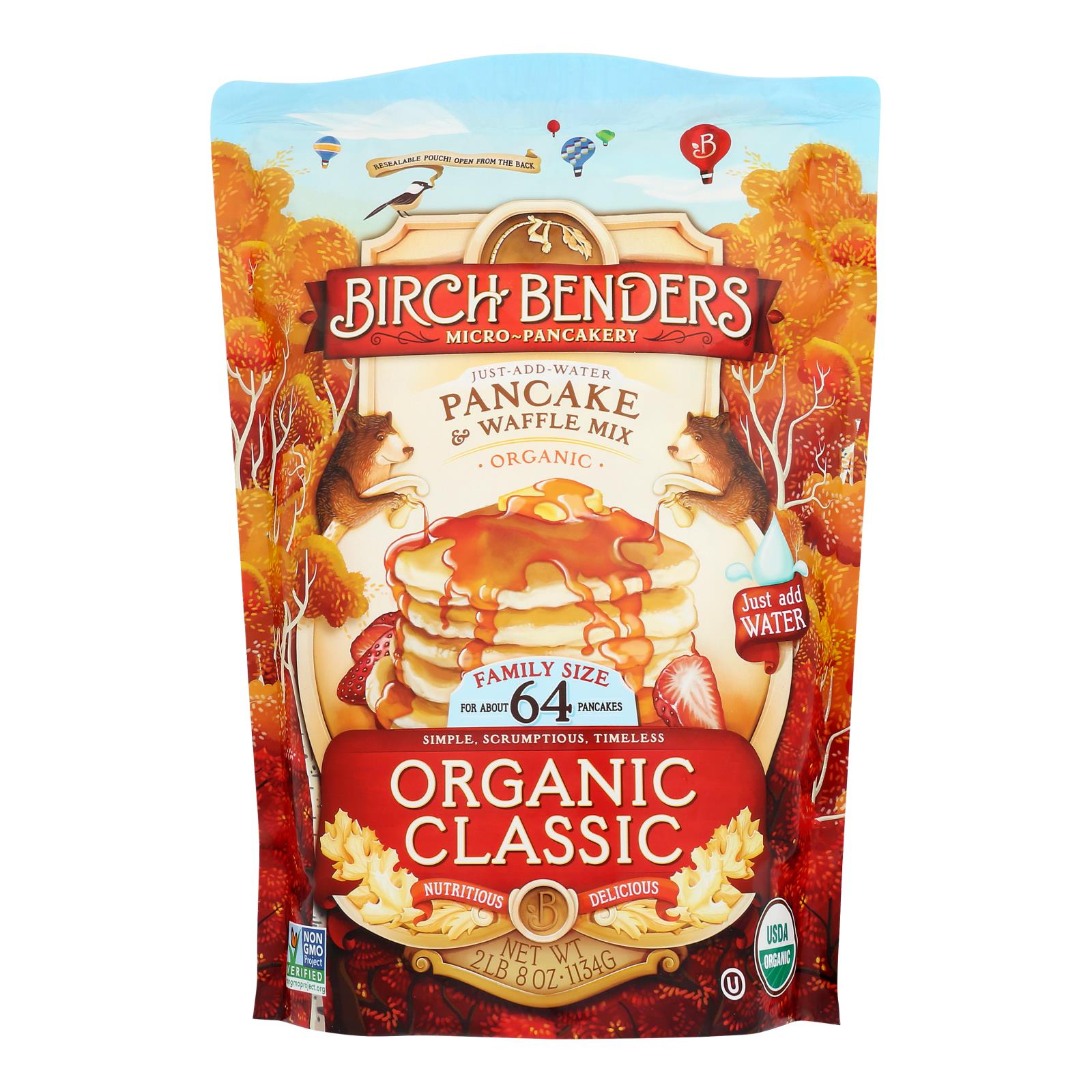 Birch Benders - Panck&wffl Mix Clssic - Case of 6-40 OZ
