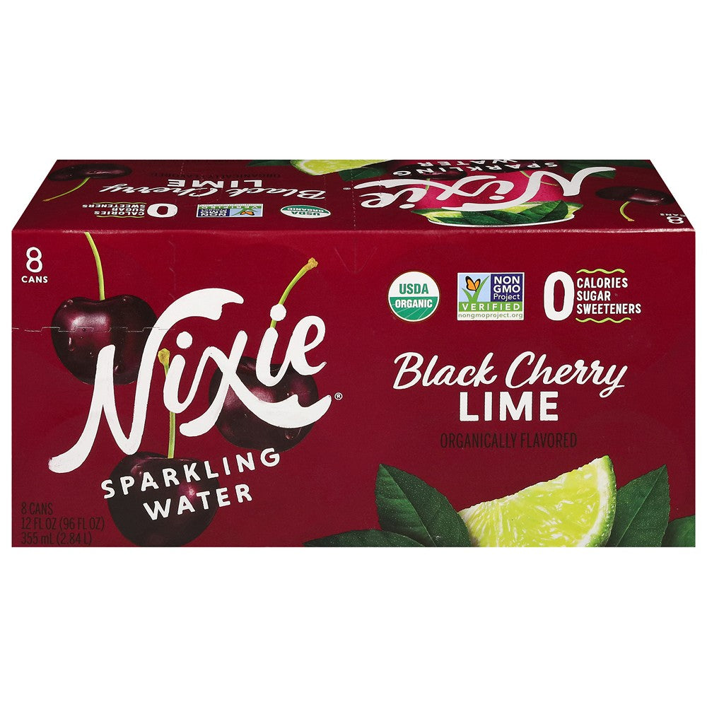 Nixie Sparkling Water - Sprk Wtr Og2 Blk Chry Lme - Case of 3-8/12 FZ