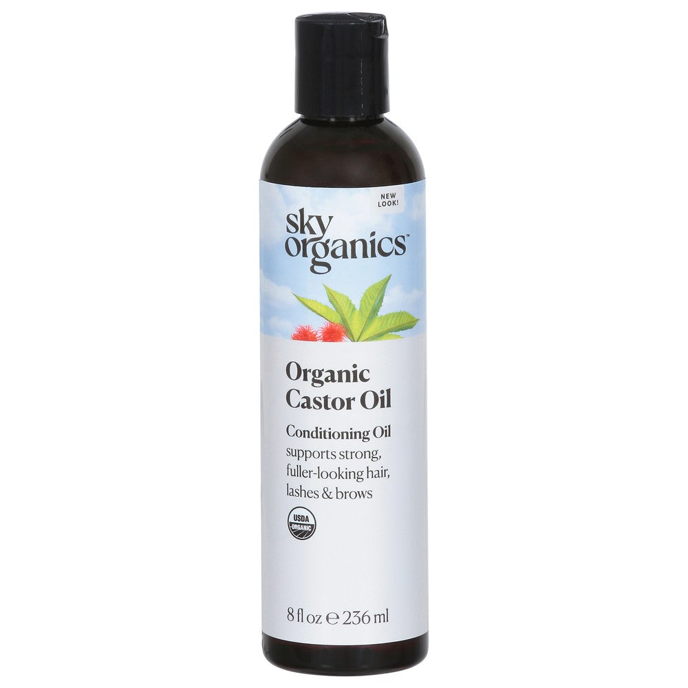 Sky Organics - Oil Og1 Castor - EA of 1-8 OZ