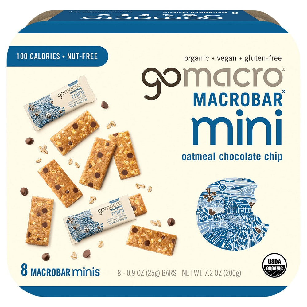 Gomacro - Bar Og2 Mini Oatml Cchip - Case of 8-7.2 OZ