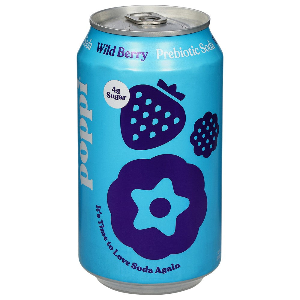 Poppi - Prebio Soda Wild Berry - Case of 12-12 FZ