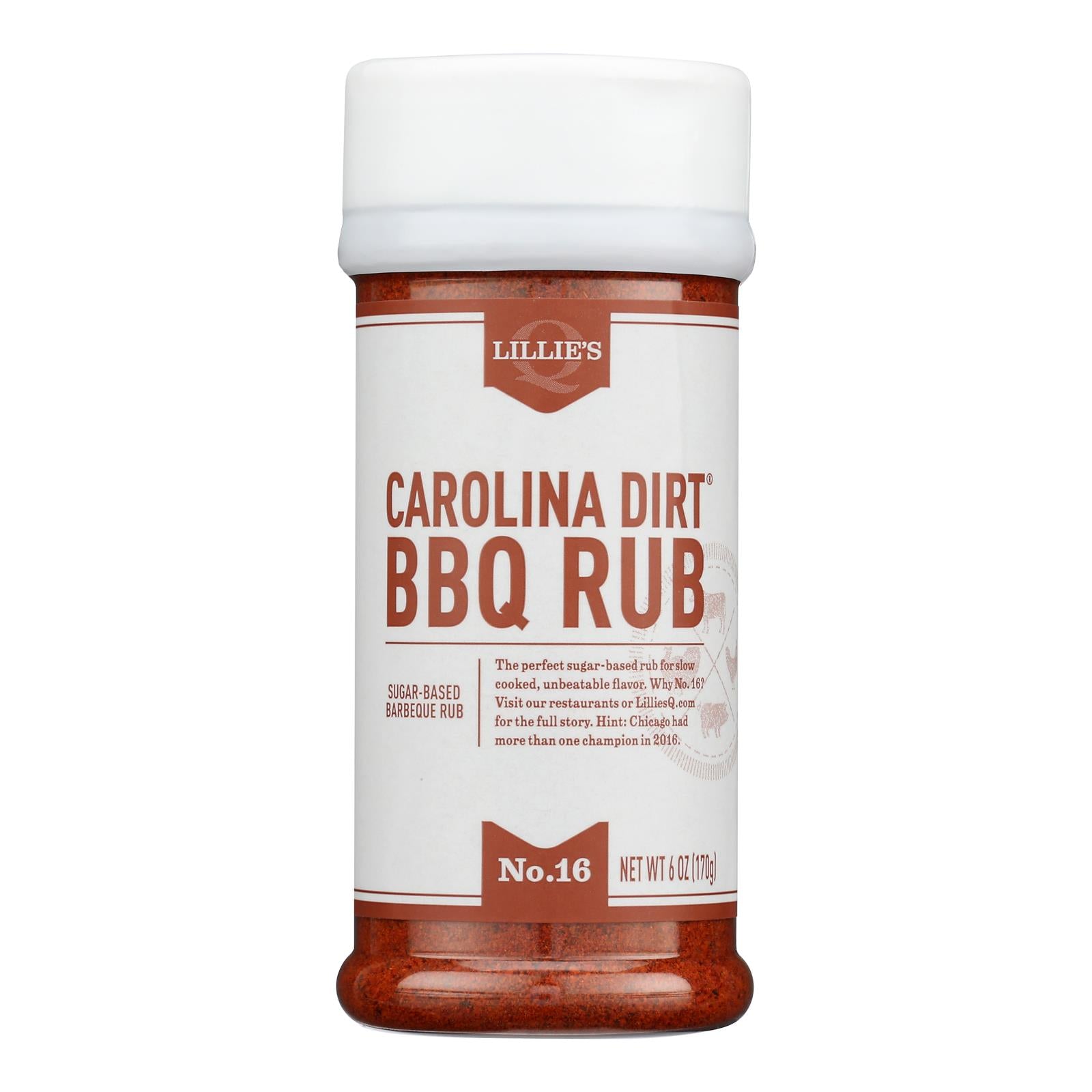 Lillies Q - Rub Carolina Dirt - Case of 6-6 Ounce