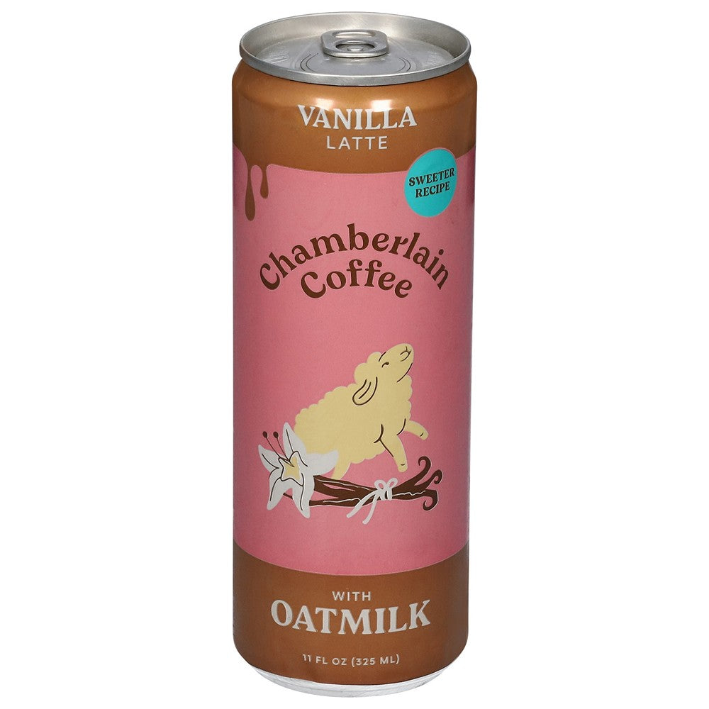 Chamberlain Coffee - Coff Oatmlk Vanilla Latte - Case of 12-11 FZ