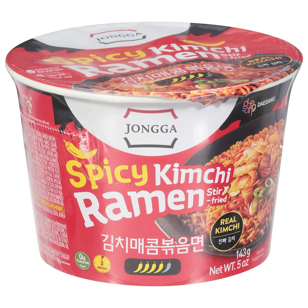 Jongga - Ramen Spcy Kmchi Stir Fry - Case of 6-5 OZ