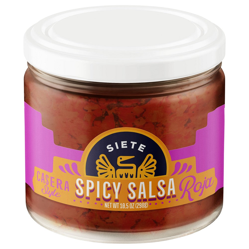 Siete - Casera Spicy Salsa - Case of 6-10.5 OZ