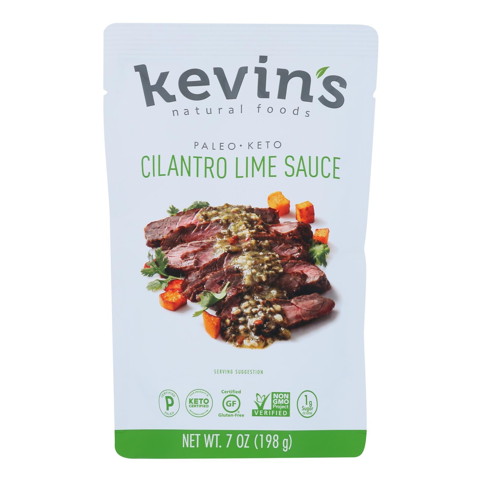 Kevin's Natural Foods - Sauce Cilantro Lime - Case of 12-7 Ounce