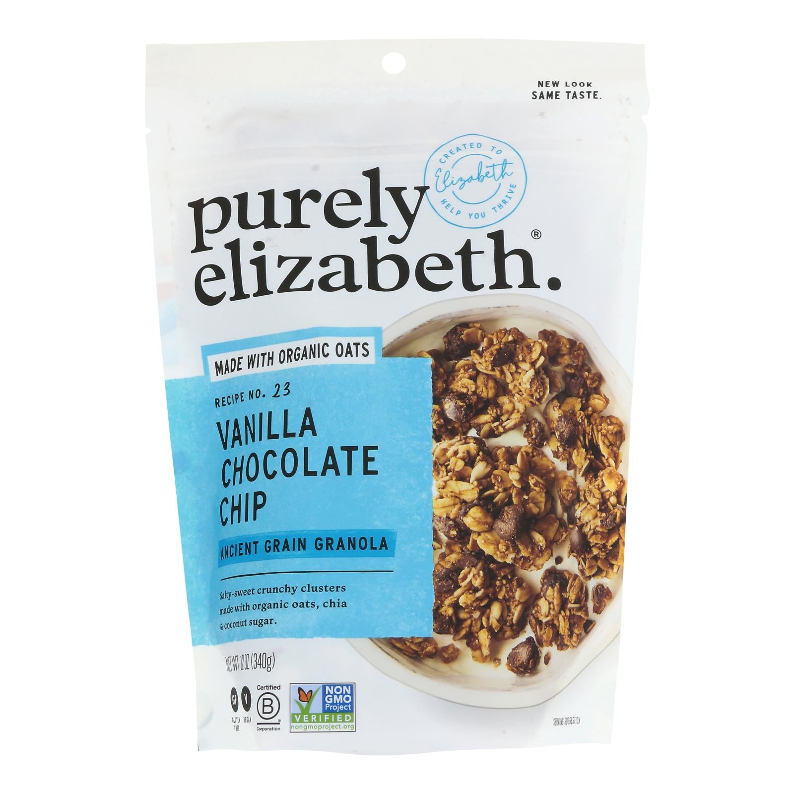 Purely Elizabeth - Gran Antgrn Vanilla Chocolate - Case of 6-12 Ounce