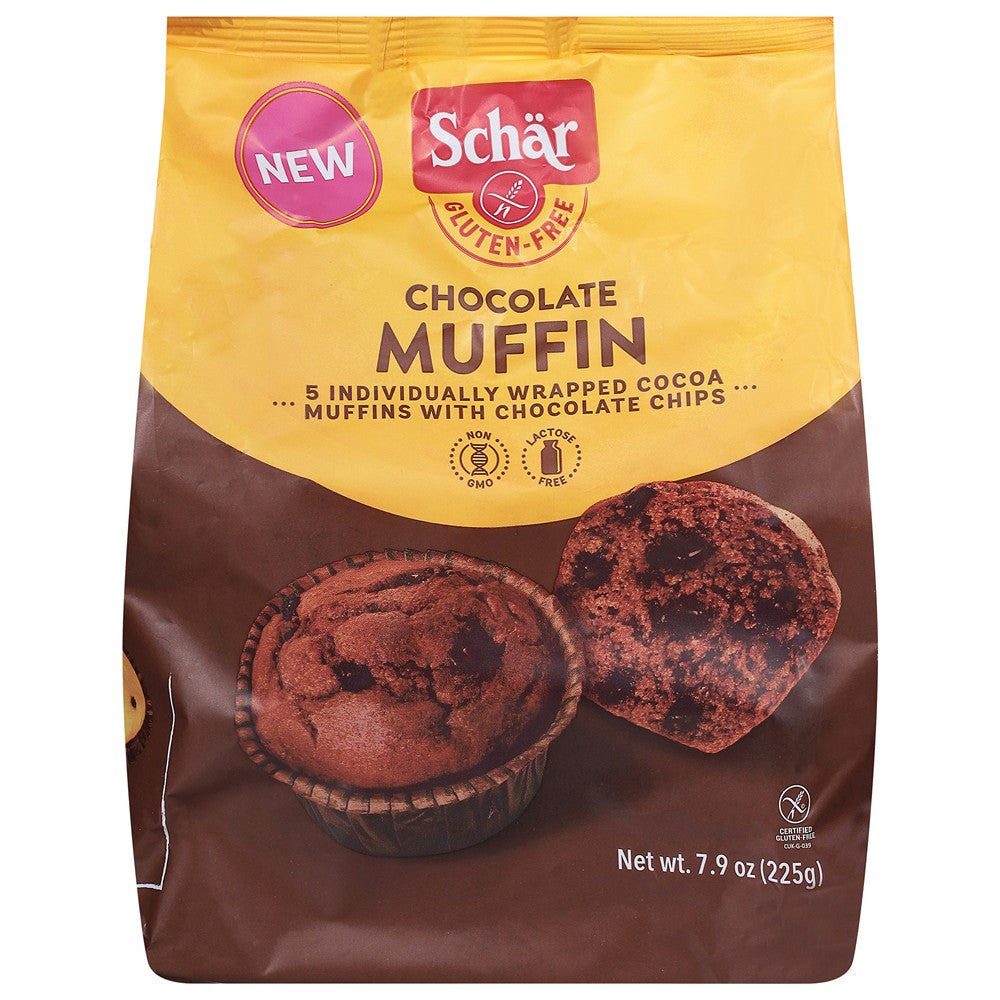 Schar - Muffin Chocolate - Case of 4-7.9 OZ