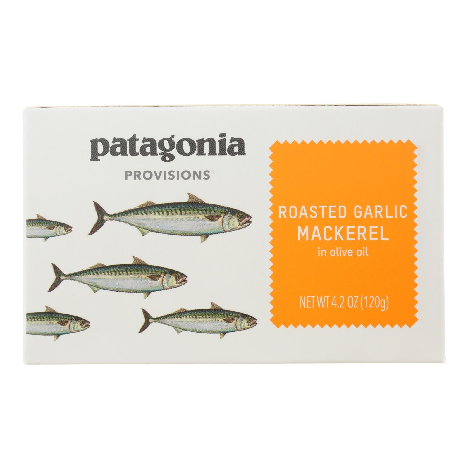 Patagonia Provisions - Mackerel Roasted Garlic - Case of 10-4.2 Ounce