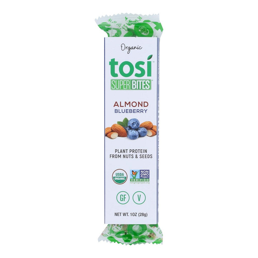 Tosi - Super Bites Blbry Almond - Case of 12 - 1 OZ
