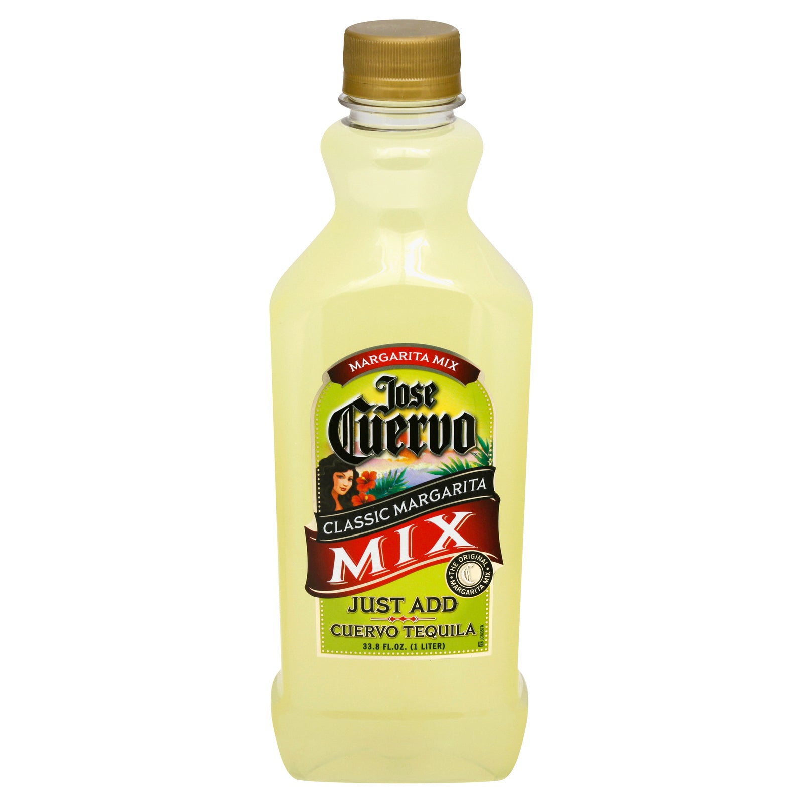 Jose Cuervo - Original Margarita Mix - Classic Lime - Case of 12 - 33.8 fl. oz.