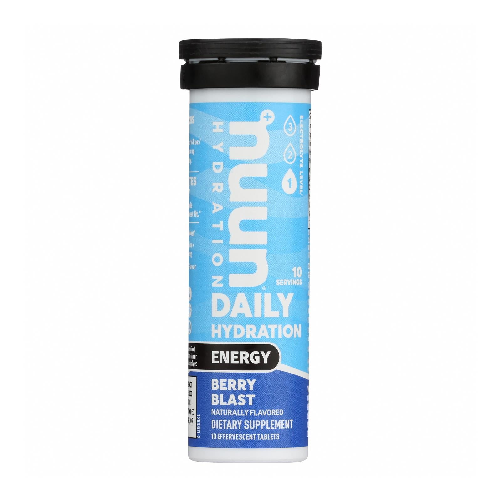 Nuun Hydration - Eneryg Berry Blast - Case of 8-10 Count