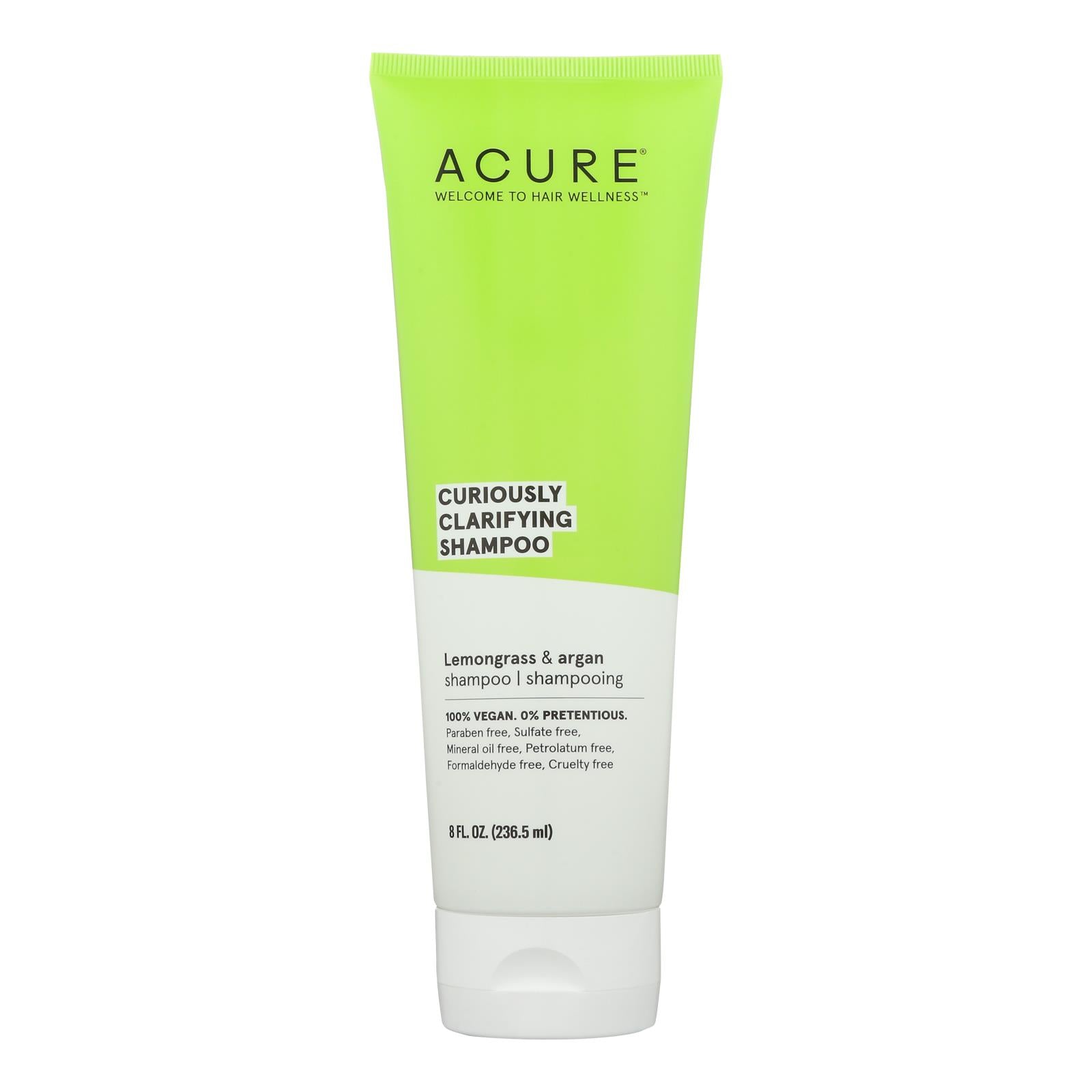 Acure - Shampoo Lmngrass Clarify - 1 Each-8 Fluid Ounce
