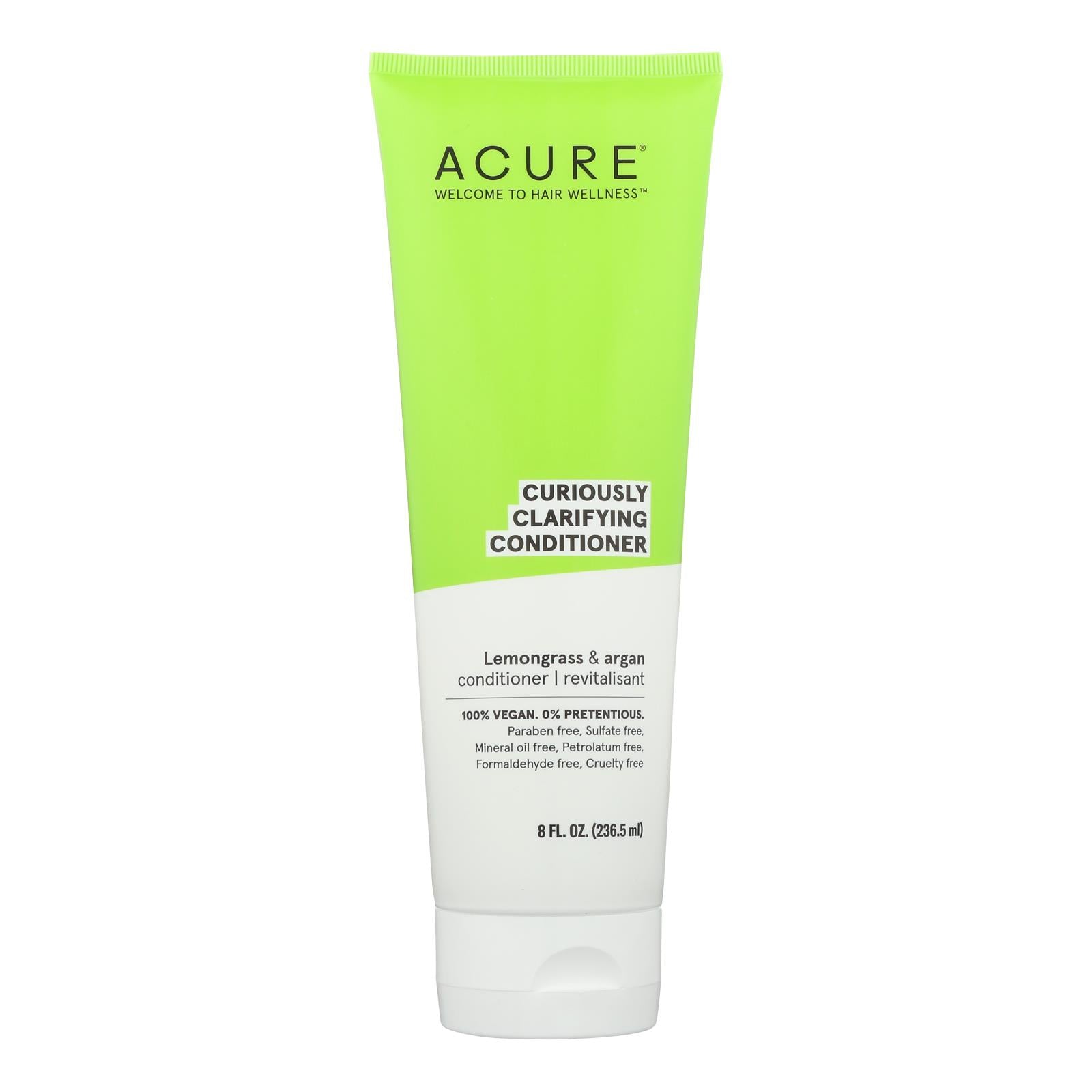 Acure - Conditioner Lmngrass Clarify - 1 Each-8 Fluid Ounce