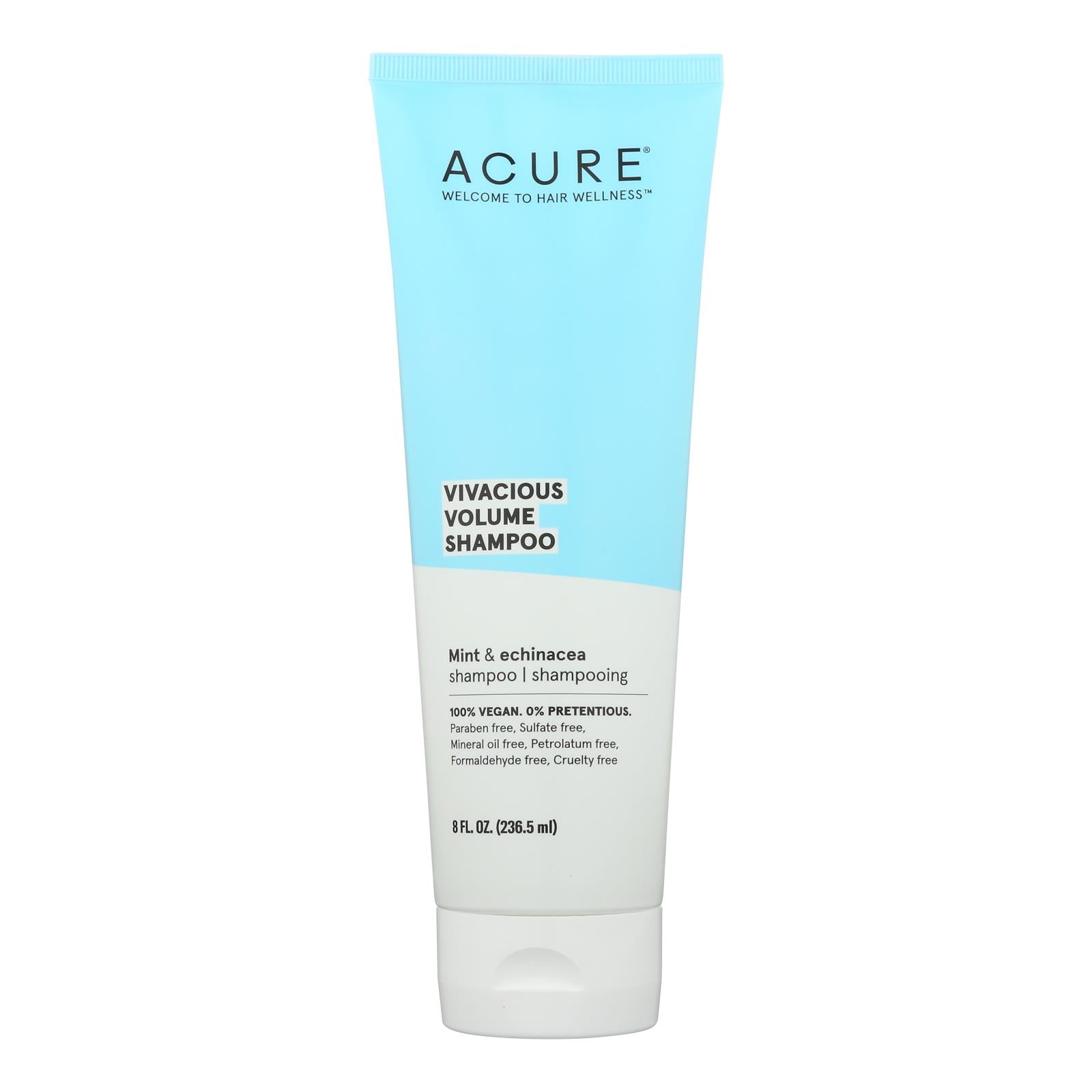 Acure - Shampoo Pprmnt Volume - 1 Each-8 Fluid Ounce