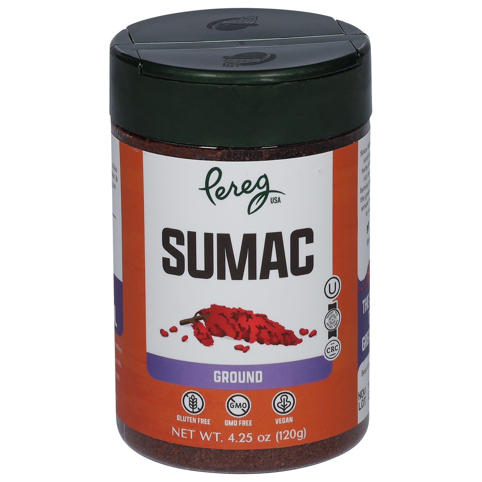 Pereg - Ground Spices Sumac - Case of 6-4.25 OZ