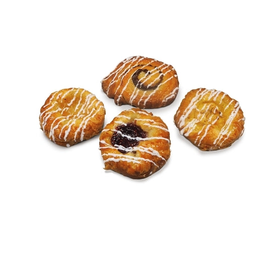 Belpastry Dba Gourmand Assorted Mini Danish Pastry 1.48 Ounce Size - 120 Per Case