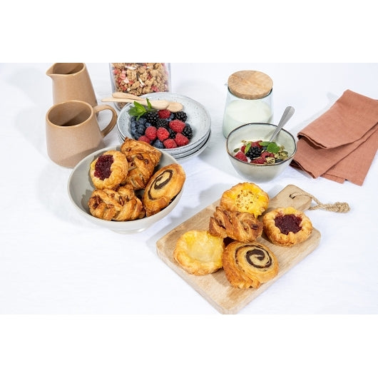 Belpastry Dba Gourmand Assorted Mini Danish Pastry 1.48 Ounce Size - 120 Per Case