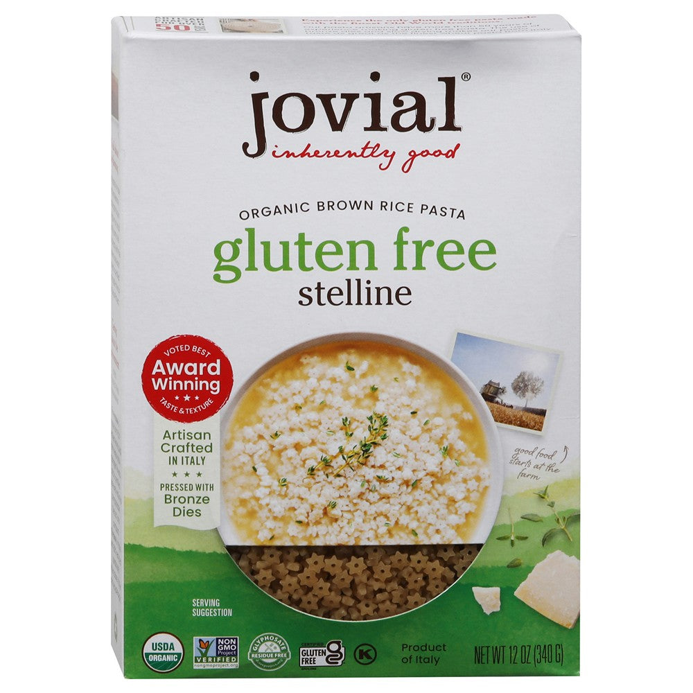 Jovial - Pasta Og1 Brn Rce Stellin - Case of 12-12 OZ