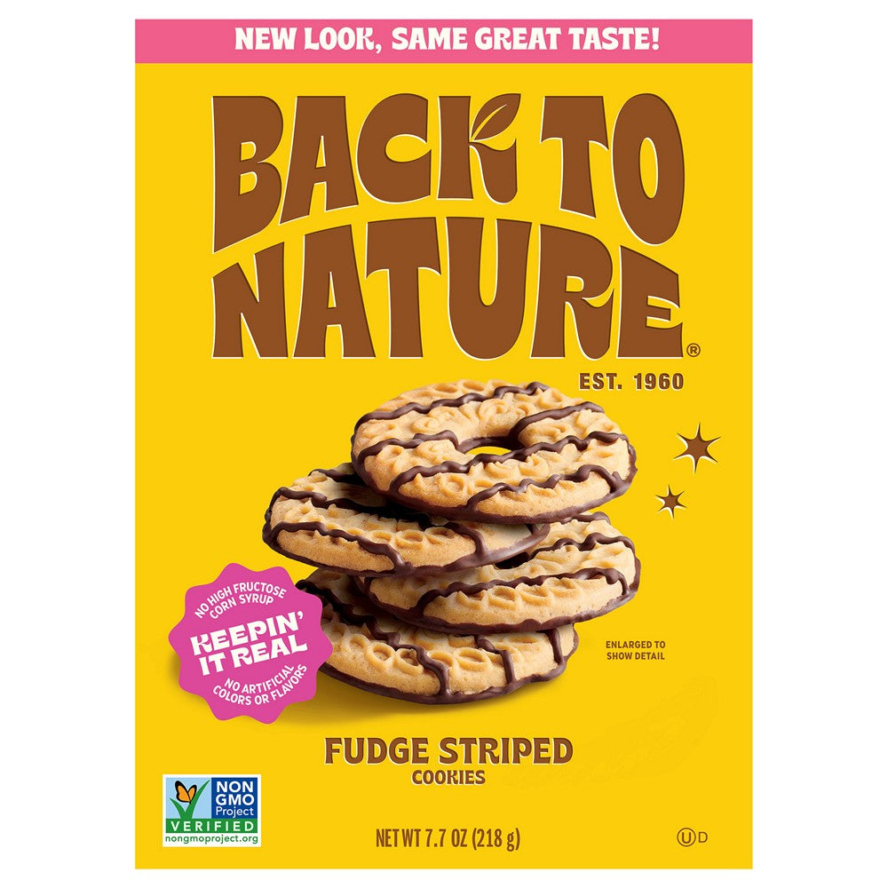Back To Nature - Cookie Fudge Striped - Case of 6-7.7 OZ