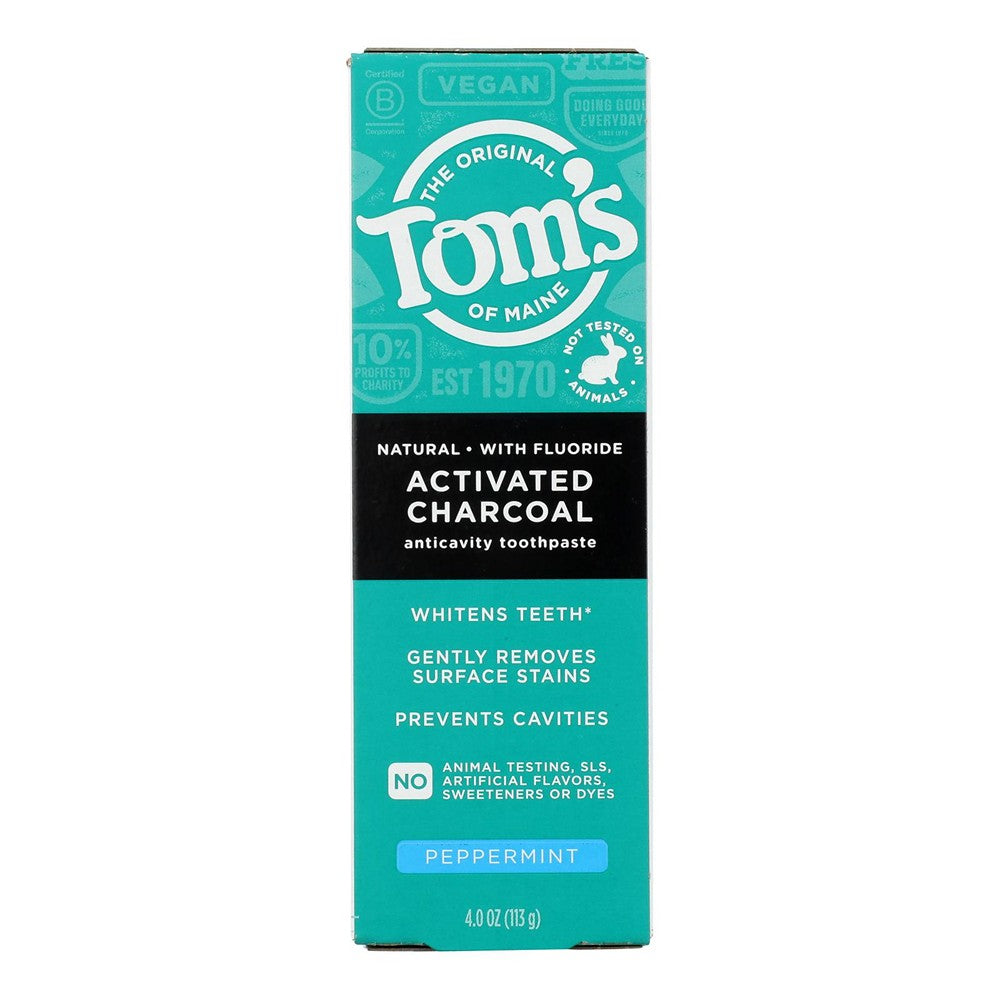 Tom's Of Maine - Tp Cavity Charcoal - Case of 6-4 OZ