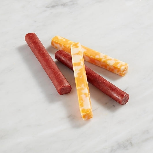 Country Fresh Meats Summer Sausage Sticks Monterey & Colby Jack 3 Ounce Size - 102 Per Case