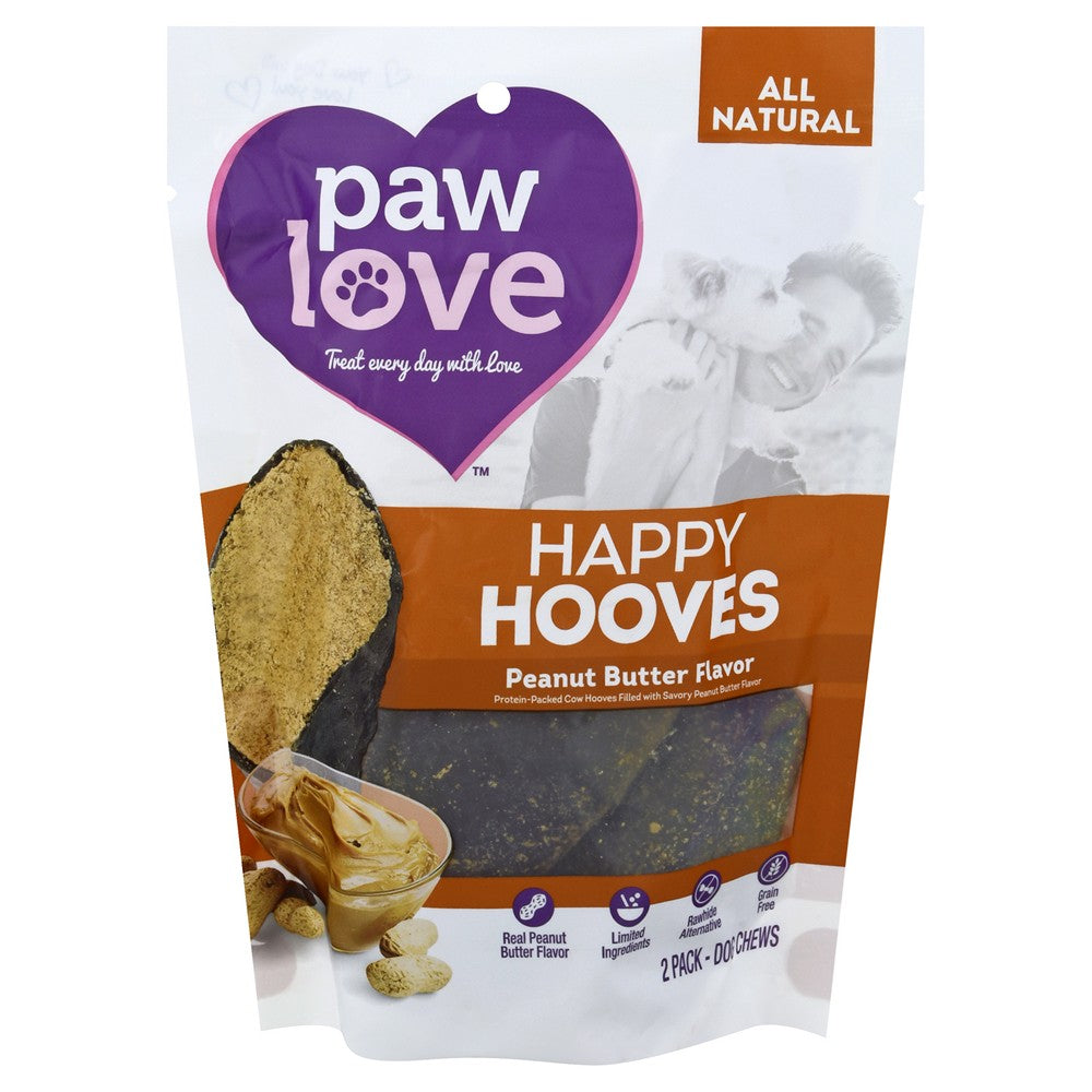 Paw Love - Happy Hooves Peanut Btr - Case of 6-2 CT