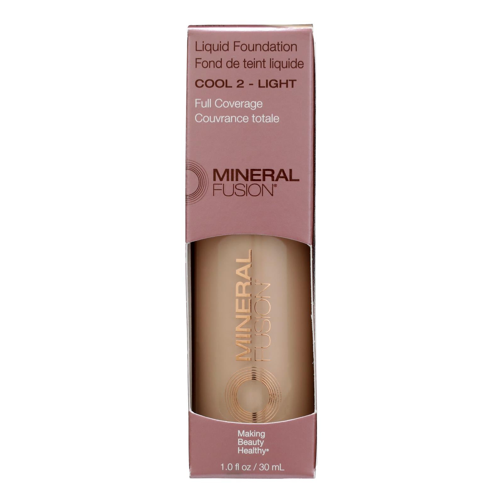 Mineral Fusion - Mkup Liquid Foundation Cool2 - 1 Each-1 Fluid Ounce