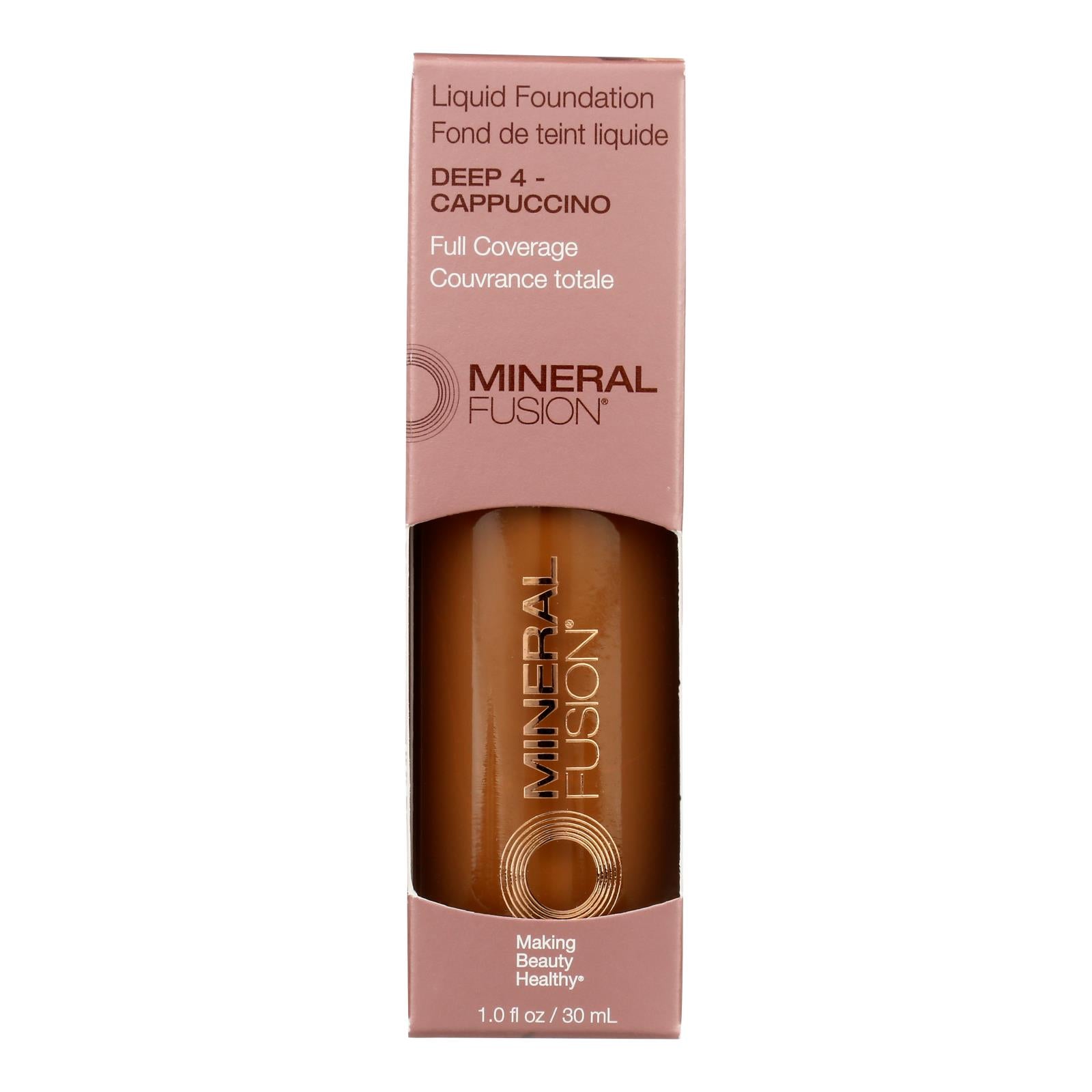 Mineral Fusion - Mkup Liquid Foundation Deep4 - 1 Each-1 Fluid Ounce