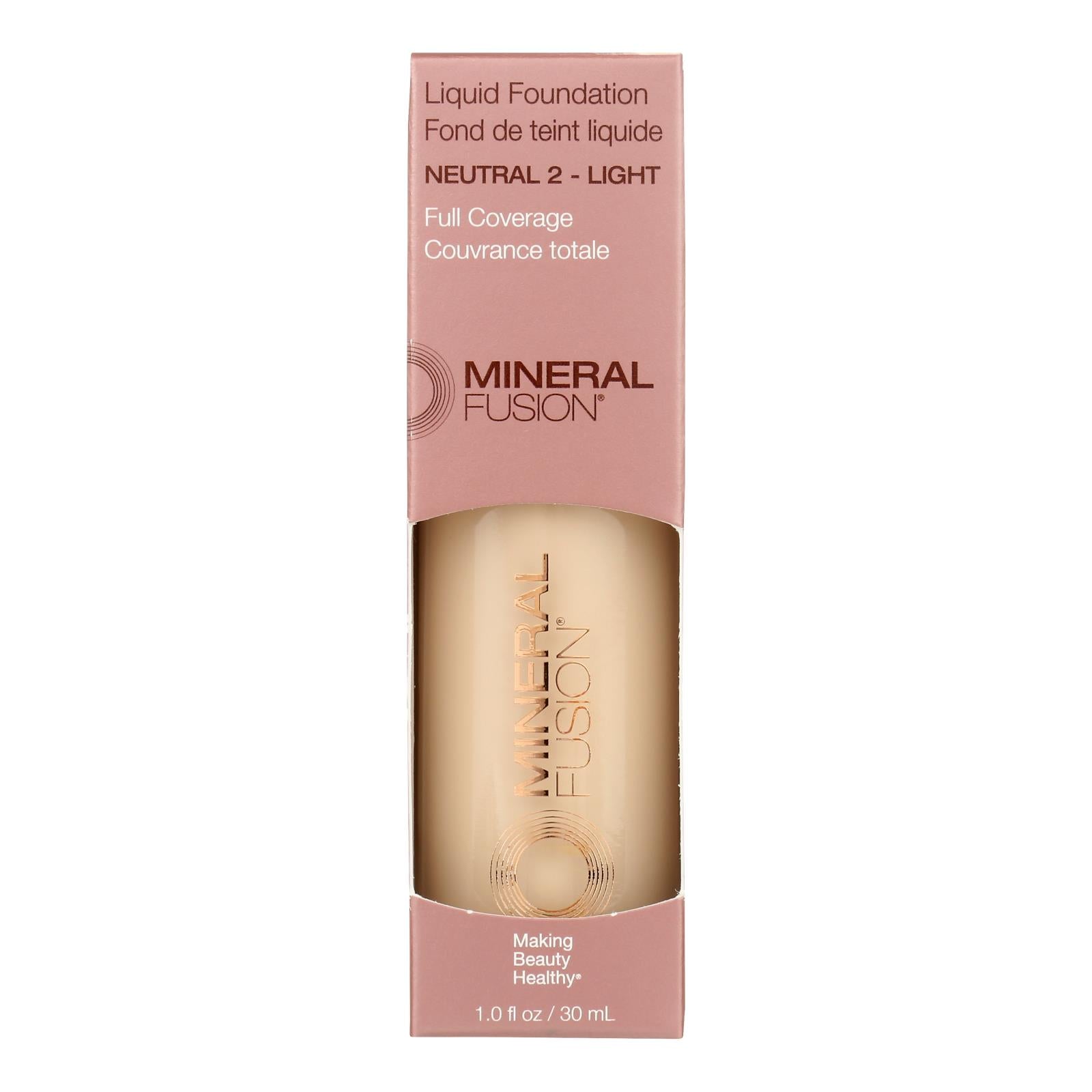 Mineral Fusion - Mkup Liquid Foundtn Ntral 2 - 1 Each-1 Fluid Ounce