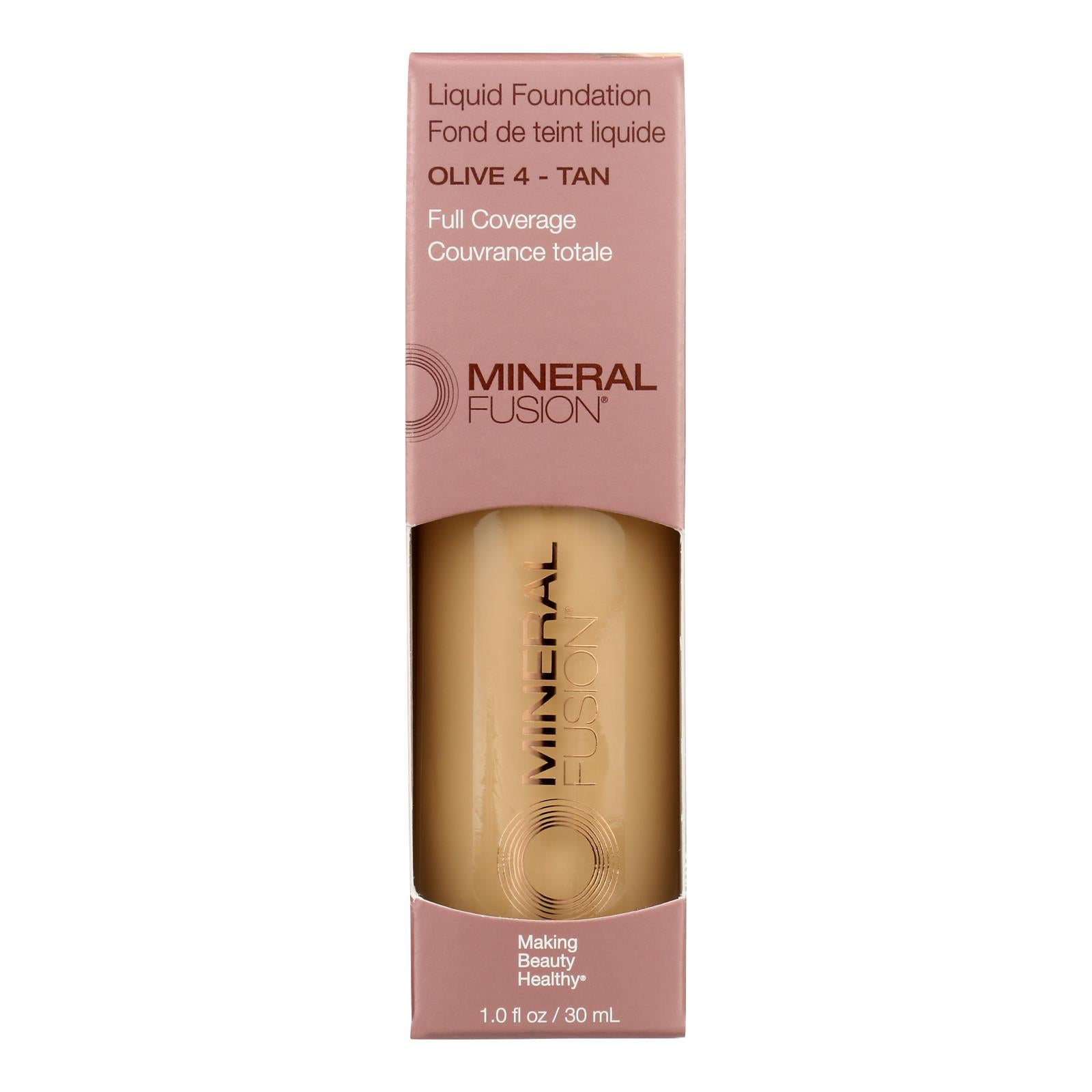 Mineral Fusion - Mkup Liquid Foundtn Olive 4 - 1 Each-1 Fluid Ounce