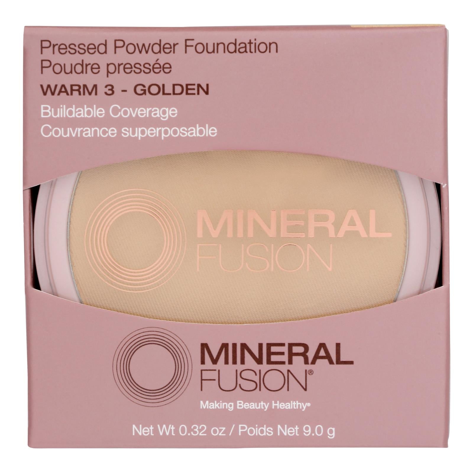 Mineral Fusion - Mkup Pressed Base Warm 3 - 1 Each-.32 Ounce