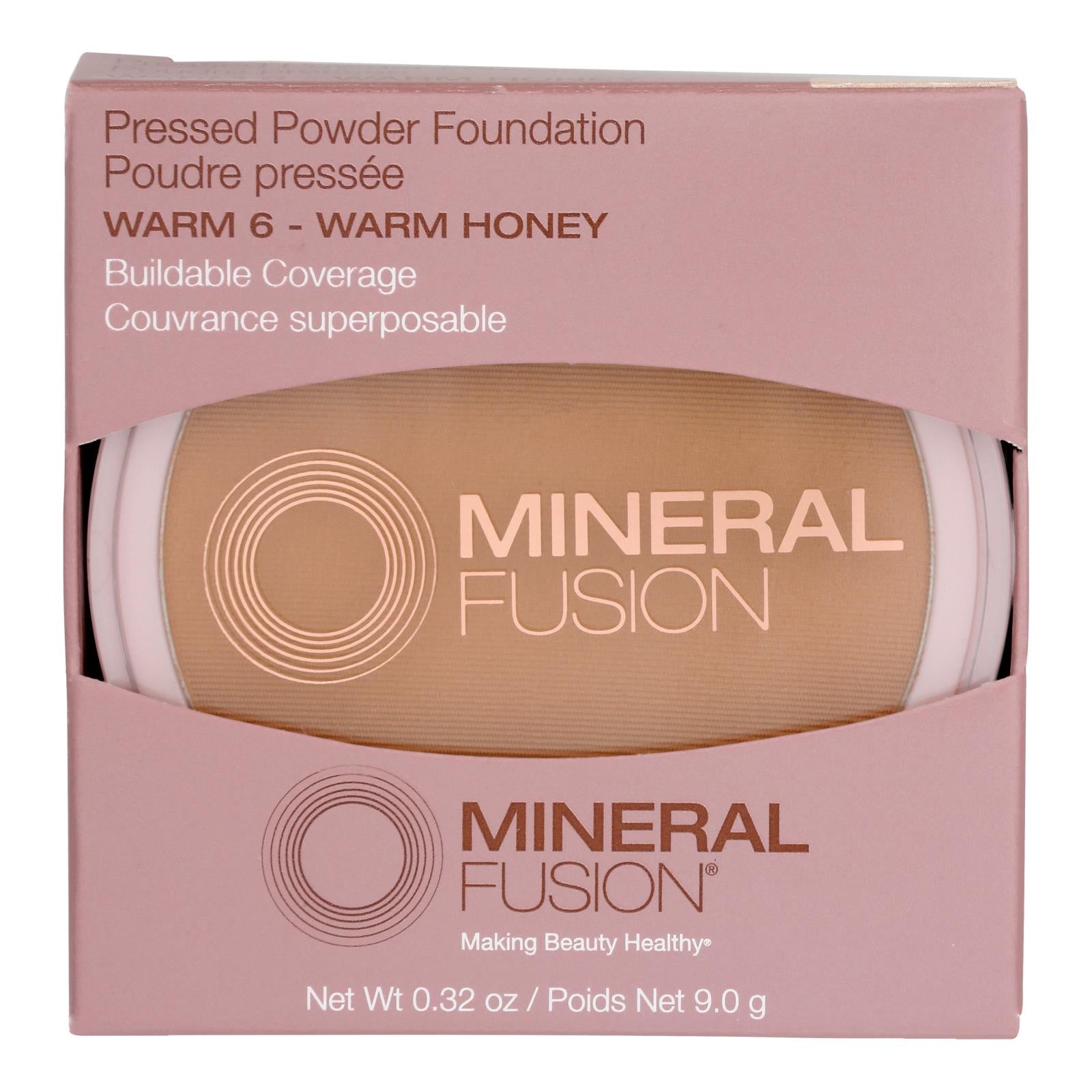 Mineral Fusion - Mkup Pressed Base Warm 6 - 1 Each-.32 Ounce