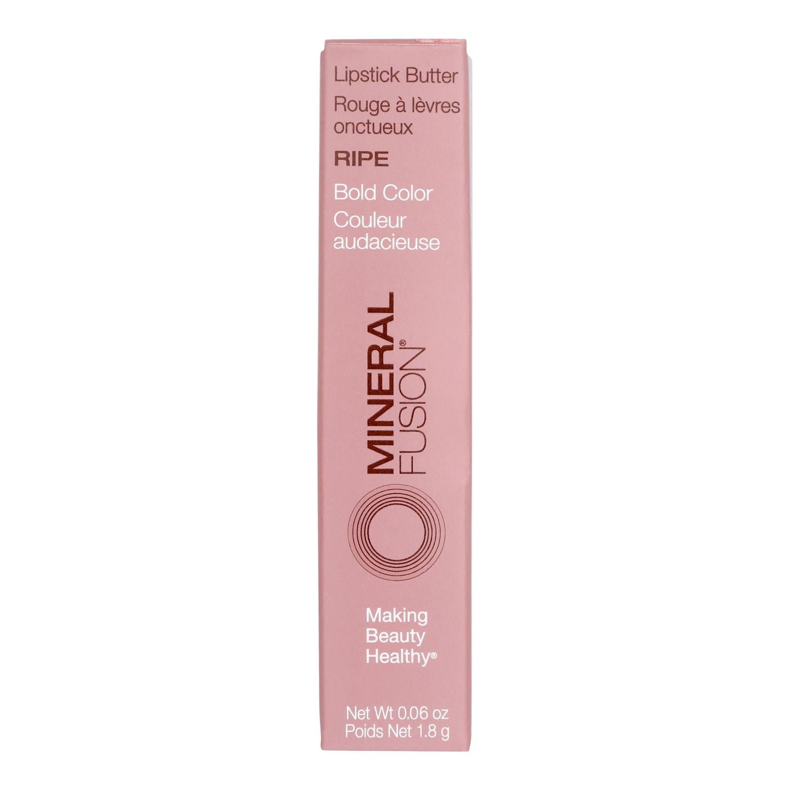 Mineral Fusion - Mkup Lipstick Butter Ripe - 1 Each-.06 Ounce