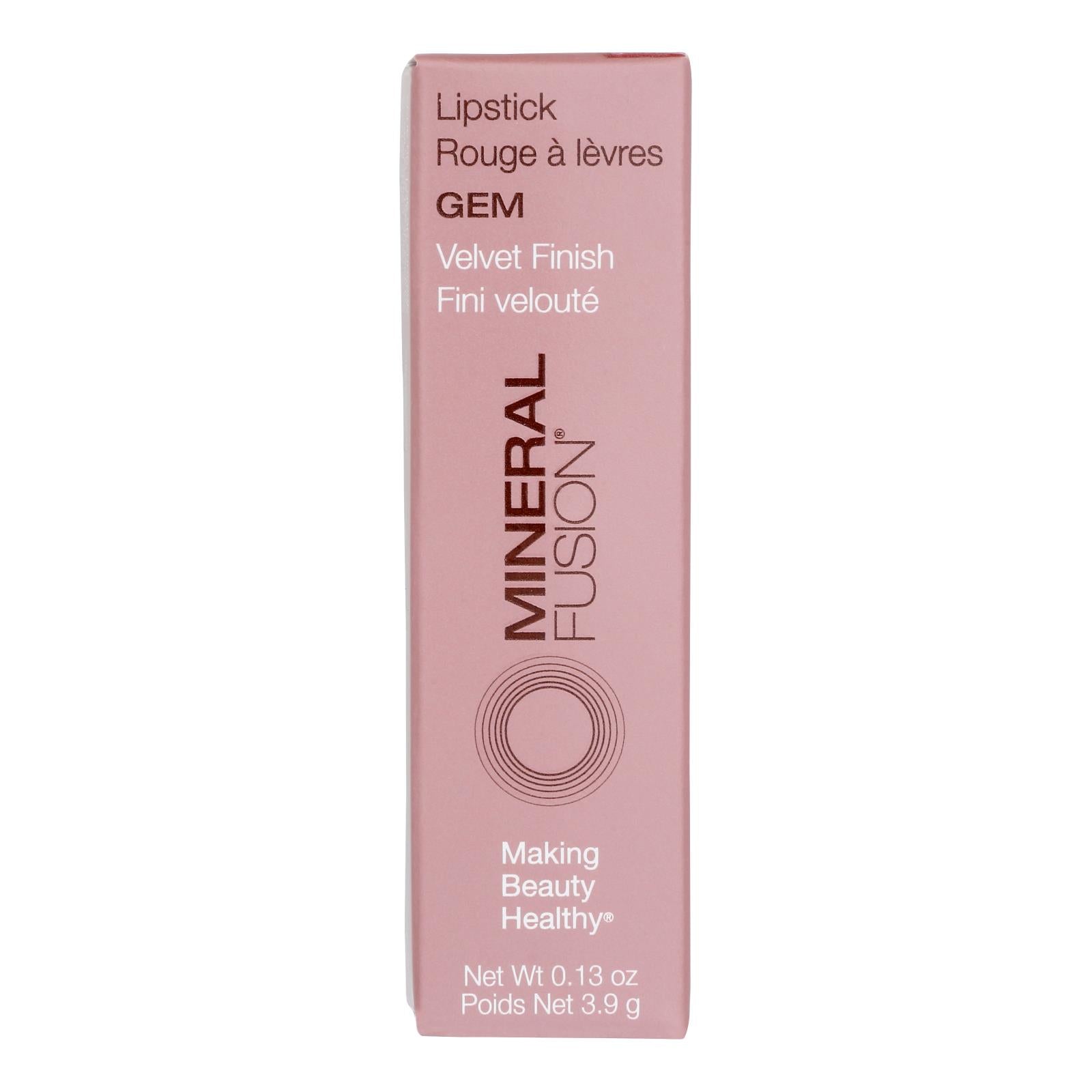 Mineral Fusion - Lipstick Gem - 1 Each-.137 Ounce