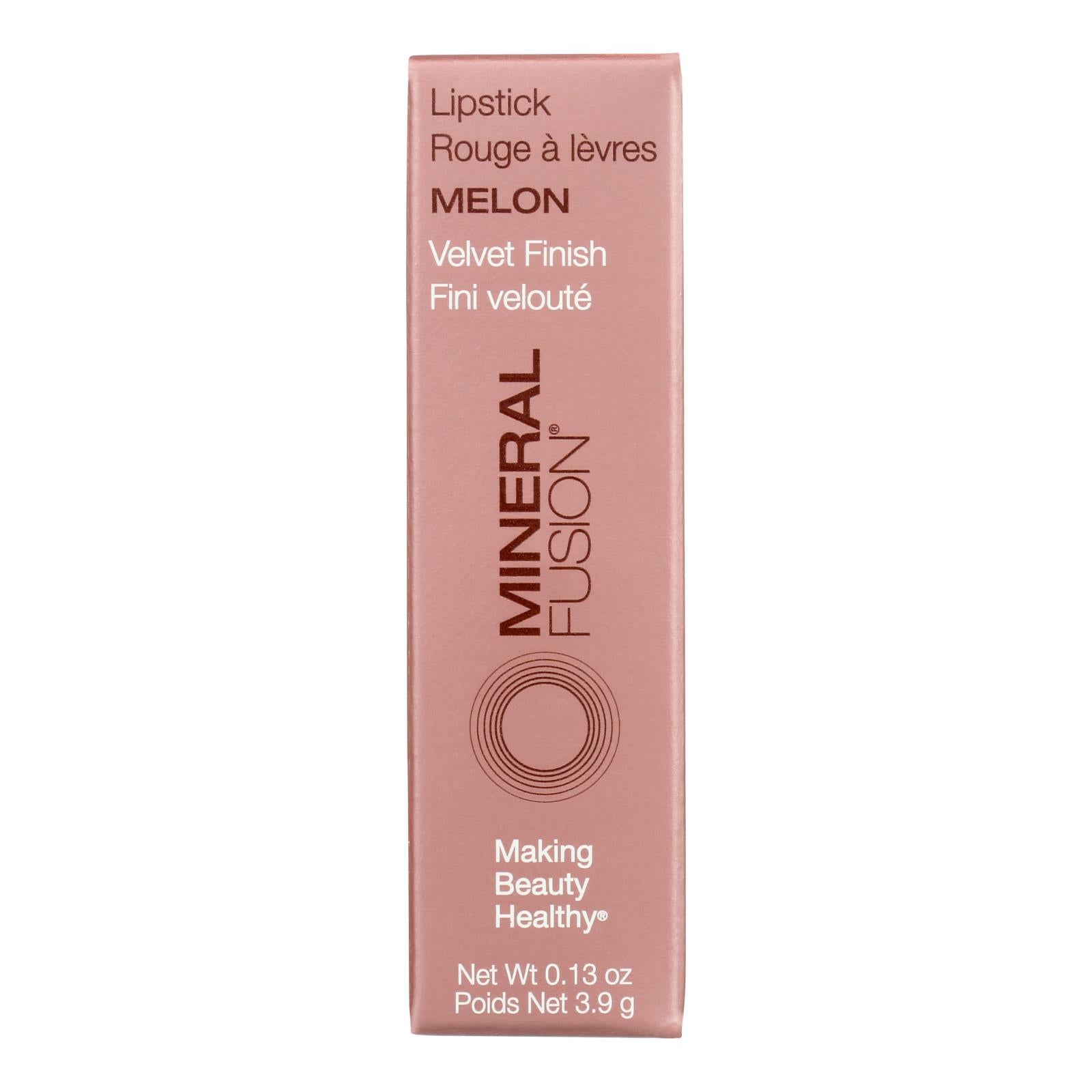 Mineral Fusion - Lipstick Melon - 1 Each-.137 Ounce