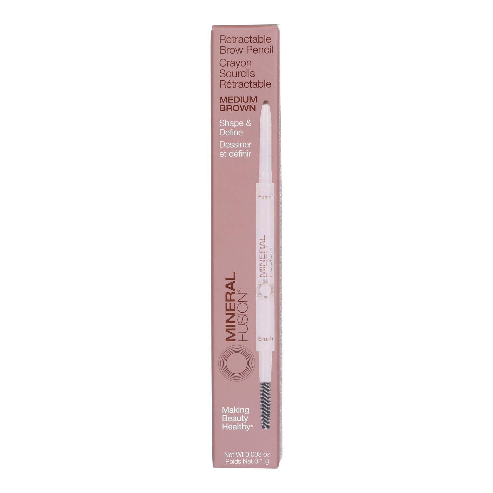 Mineral Fusion - Brow Pencil Medium Brown - 1 Each-.003 Ounce